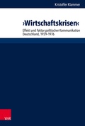 Cover: >Wirtschaftskrisen< - Vandenhoeck & Ruprecht