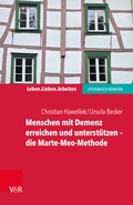 Cover: Menschen mit Demenz erreichen und unterst&uuml;tzen - die Marte-Meo-Methode - Vandenhoeck & Ruprecht