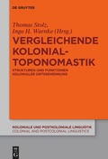 Cover: Vergleichende Kolonialtoponomastik - De Gruyter