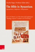 Cover: The Bible in Byzantium - Vandenhoeck & Ruprecht