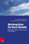 Cover: Metakognition: Die Neue Didaktik - Vandenhoeck & Ruprecht