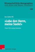 Cover: "Lobe den Herrn, meine Seele!" - Vandenhoeck & Ruprecht