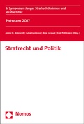 Cover: Strafrecht und Politik - Nomos
