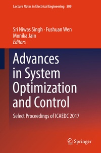 Enlarge image Cover: Advances in System Optimization and Control - Springer