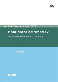 Enlarge image Cover: Medizinische Instrumente 2 - DIN Media