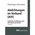 Cover: Fliesenleger-Information: Abdichtungen im Verbund - Rudolf M&uuml;ller Verlag