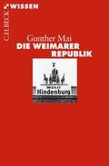 Cover: Die Weimarer Republik - C.H.BECK