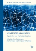 Cover: Universities as Agencies - Palgrave Macmillan