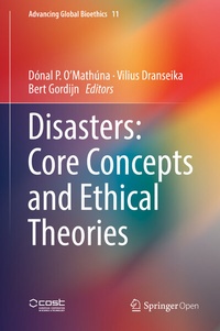 Enlarge image Cover: Disasters: Core Concepts and Ethical Theories - Springer