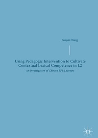Abbildung von: Using Pedagogic Intervention to Cultivate Contextual Lexical Competence in L2 - Palgrave Macmillan