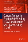 Cover: Current Trends in Friction Stir Welding (FSW) and Friction Stir Spot Welding (FSSW) - Springer