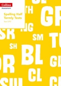 Cover: Year 2/P3 Spelling Half Termly Tests - Collins
