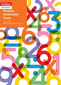 Enlarge image Cover: Weekly Arithmetic Tests For Year 6/P7 - Collins