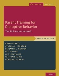 Enlarge image Cover: Parent Training for Disruptive Behavior - Oxford University Press Inc