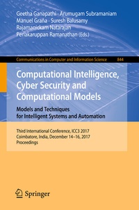 Abbildung von: Computational Intelligence, Cyber Security and Computational Models. Models and Techniques for Intelligent Systems and Automation - Springer