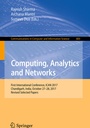 Cover: Computing, Analytics and Networks - Springer