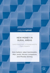 Enlarge image Cover: New Money in Rural Areas - Springer