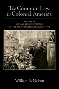 Enlarge image Cover: The Common Law in Colonial America - OUP eBook