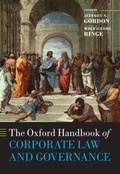Cover: The Oxford Handbook of Corporate Law and Governance - OUP eBook