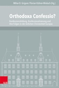 Cover: Orthodoxa Confessio? - Vandenhoeck & Ruprecht