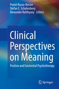 Cover: Clinical Perspectives on Meaning - Springer