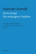 Cover: Sechs Essays - Wallstein
