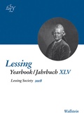 Cover: Lessing Yearbook/Jahrbuch XLV, 2018 - Wallstein