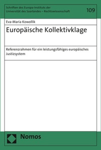 Abbildung von: Europäische Kollektivklage - Nomos