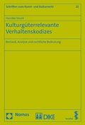 Cover: Kulturg&uuml;terrelevante Verhaltenskodizes - Nomos