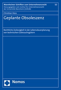 Abbildung von: Geplante Obsoleszenz - Nomos
