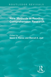Abbildung von: New Methods in Reading Comprehension Research - Routledge