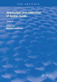 Abbildung von: Absorption and Utilization of Amino Acids - CRC Press