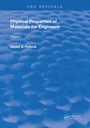 Cover: Physical Properties of Materials For Engineers - CRC Press