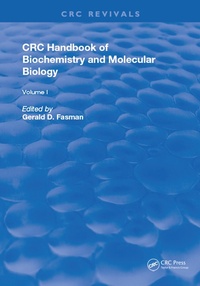 Abbildung von: Handbook of Biochemistry - CRC Press