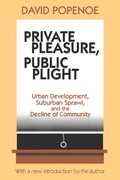Cover: Private Pleasure, Public Plight - Routledge