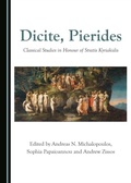 Cover: Dicite, Pierides - Cambridge Scholars Publishing