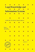 Cover: Legal Knowledge and Information Systems - IOS Press,US