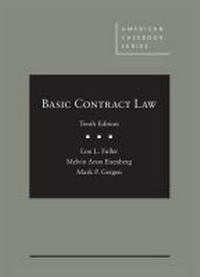Enlarge image Cover: Basic Contract Law - CasebookPlus - West Academic Press
