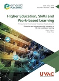 Cover: Enterprise and Entrepreneurship education in HE and work based learning - Emerald Publishing Limited