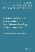 Cover: Variability of the Sun and Sun-like Stars: from Asteroseismology to Space Weather - EDP Sciences