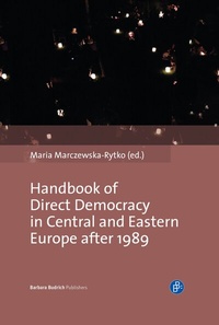 Abbildung von: Handbook of Direct Democracy in Central and Eastern Europe after 1989 - Verlag Barbara Budrich