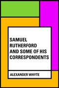Cover: Samuel Rutherford and Some of His Correspondents - Krill Press