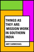 Cover: Things as They Are: Mission Work in Southern India - Krill Press