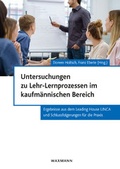 Cover: Untersuchungen zu Lehr-Lernprozessen im kaufm&auml;nnischen Bereich - Waxmann