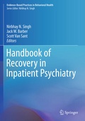 Cover: Handbook of Recovery in Inpatient Psychiatry - Springer