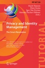 Cover: Privacy and Identity Management. The Smart Revolution - Springer