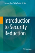 Cover: Introduction to Security Reduction - Springer