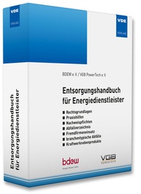 Abbildung von: Entsorgungshandbuch für Energiedienstleister - VDE Verlag