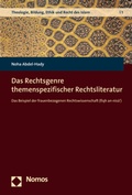 Cover: Das Rechtsgenre themenspezifischer Rechtsliteratur - Nomos