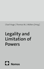 Cover: Legality and Limitation of Powers - Nomos